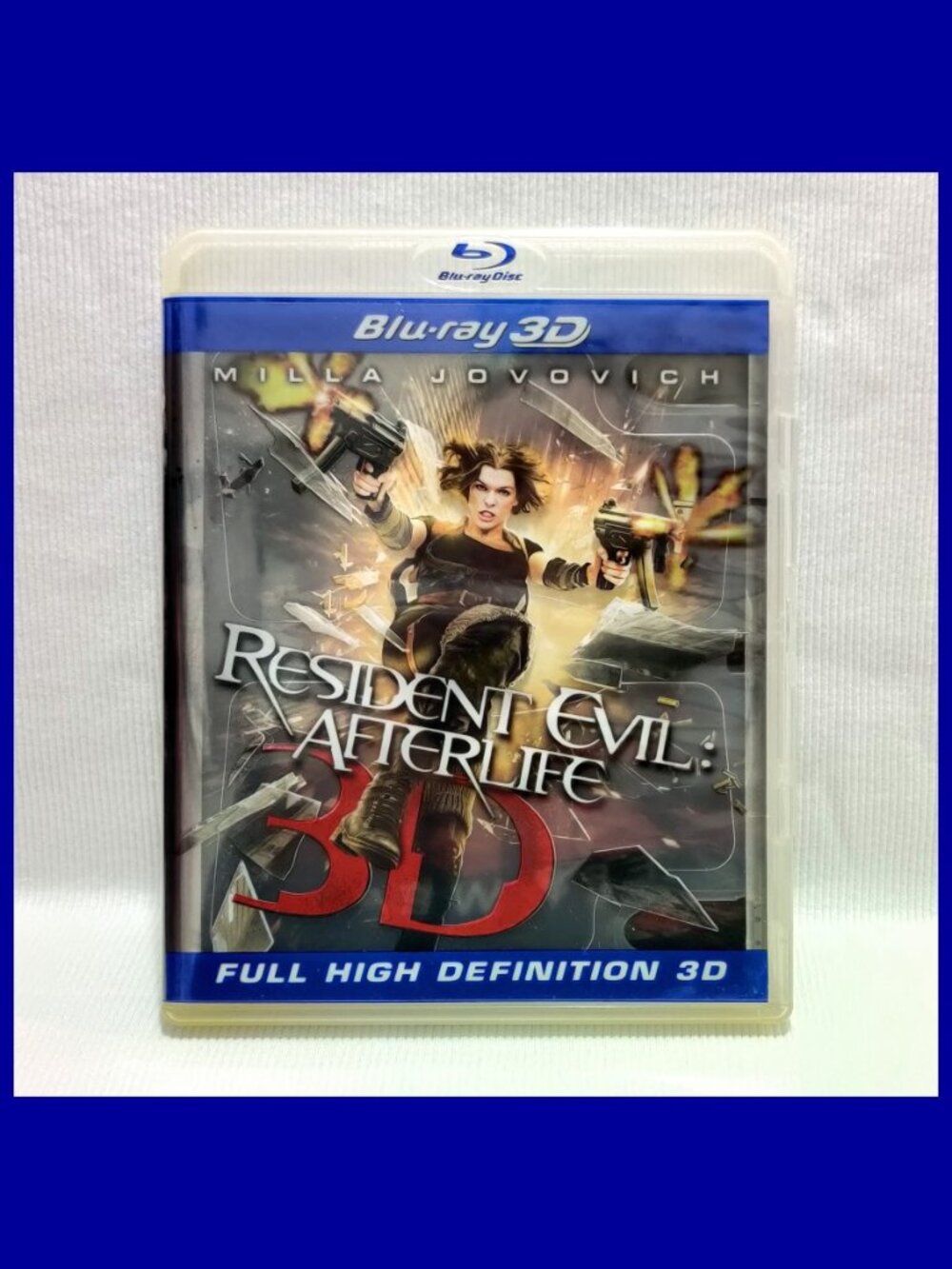 Resident Evil: Afterlife 3D Blu-ray Disc 2010 Feature Film Movie Milla Jovovich